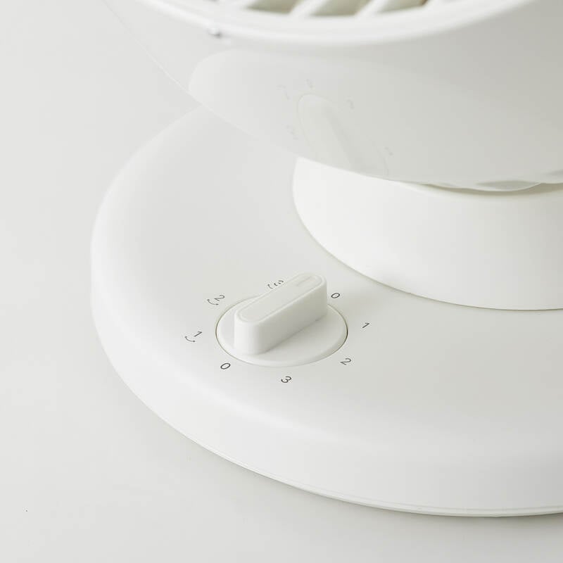 Quạt Tuần Hoàn Không Khí LocknLock Desktop Circulation Fan - 220V, 50Hz, 28W - Màu Ngà - ENF156IVY, , large image number null